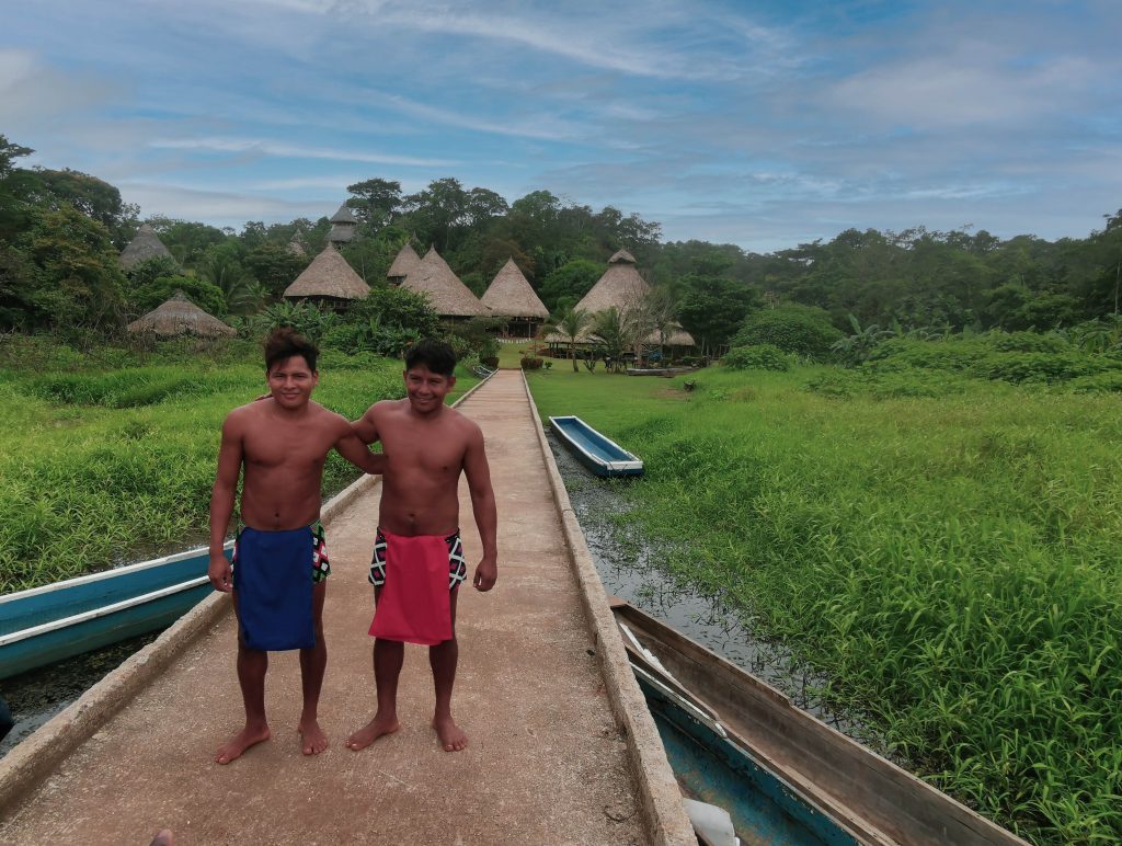 Indigenous community in Panama, ready for film productions.